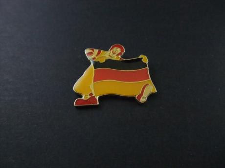 McDonalds Duitsland met vlag